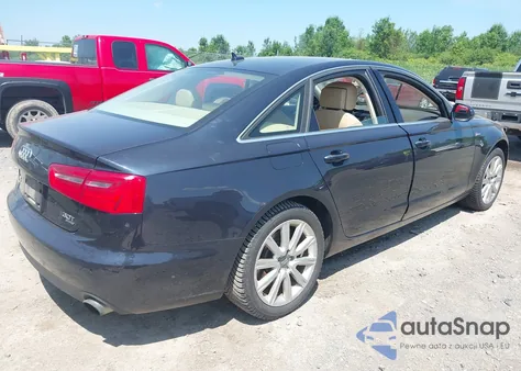 2014 Audi A6 3.0T Premium Plus from USA, damaged, VIN WAUFGAFC1EN068005